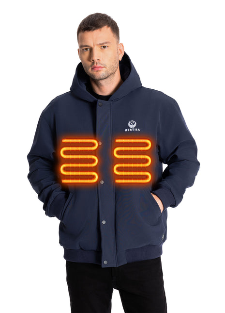 7K1 Heated Jacket - Dark Blue, Unisex